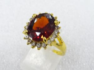 色石　指輪(16号)